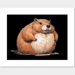 Fat Beaver Posters and Art